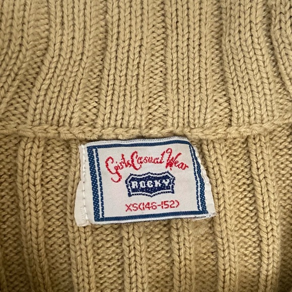 Y2K VINTAGE H&M Girls Casual Wear Rocky Brown Cardigan - Picture 3 of 3